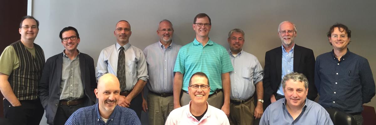 Various scholars of TEA meet for a workshop funded by the Templeton Foundation