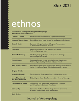Cover of Ethnos special issue